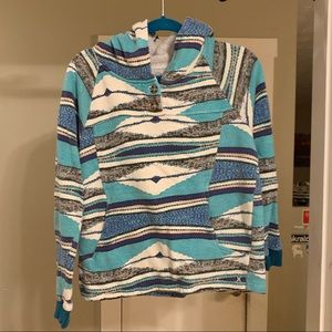 Hurley hooded sweat shirt